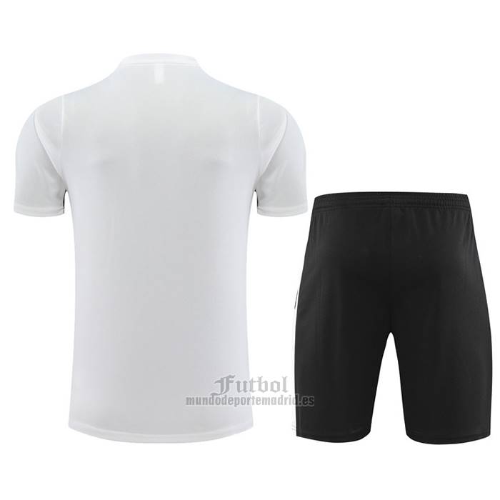 Chandal del Paris Saint-Germain Manga Corta 2023-2024 Blanco - Pantalon Corto